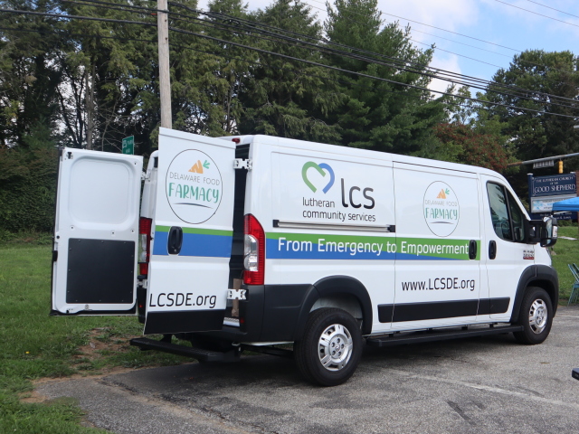 Branded and snazzy! Wave if you see us driving by!